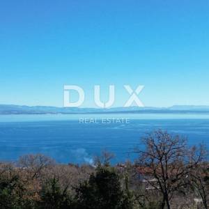 OPATIJA, LOVRAN, IKA- villa 220m2 s panoramskim pogledom na more i bazenom + uređena okućnica 1009m2