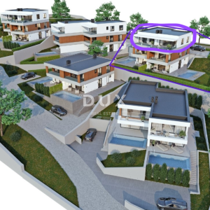 OPATIJA, LOVRAN - luksuzni penthouse u butik kompleksu za život s panoramskim pogledom na more