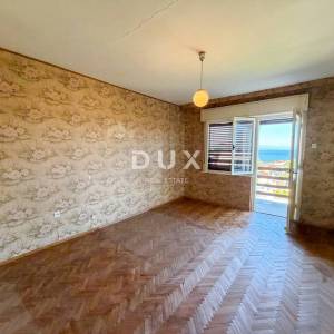OPATIJA, LOVRAN - Samostojeća kuća i zemljište 1250m2 s pogledom na more samo 300m od centra