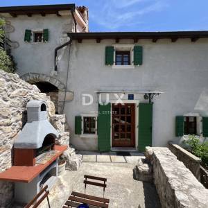 OPATIJA, MOŠĆENIČKA DRAGA – renovirana kamena kuća s panoramskim pogledom na more i dvije terase