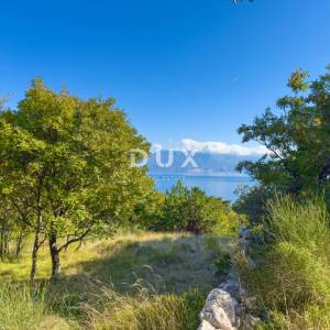 OTOK KRK, BAŠKA - Zemljište s pogledom na more