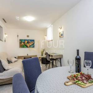 Otok Krk, Malinska, 1s+db, okućnica 81m2 + parkirno mjesto