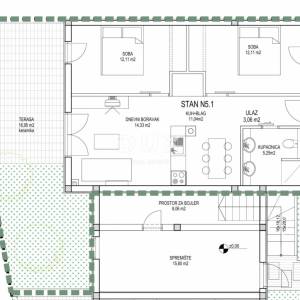 OTOK LOŠINJ, NEREZINE - Mediteranski apartman u rezidenciji vrhunske kvalitete