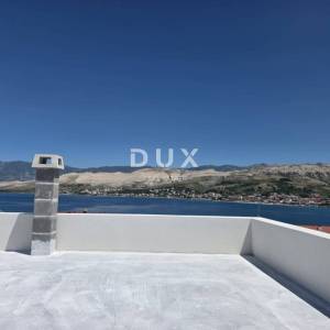OTOK PAG, GRAD PAG - Ekskluzivni penthouse 290m od plaže