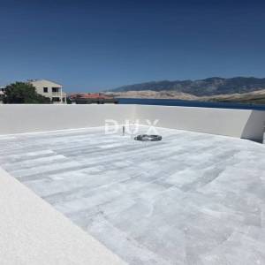 OTOK PAG, GRAD PAG - Ekskluzivni penthouse 290m od plaže