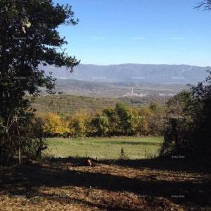 PIĆAN, GRAĐEVINSKE PARCELE S PANORAMSKIM POGLEDOM NA UČKU
