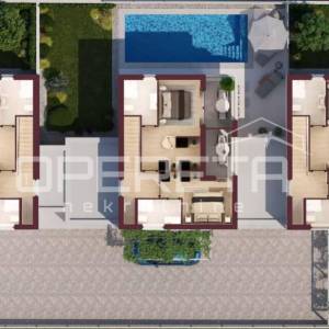 Poreč okolica – moderna kuća u roh-bau fazi, mirna lokacija