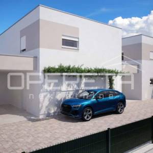 Poreč okolica – moderna kuća u roh-bau fazi, mirna lokacija