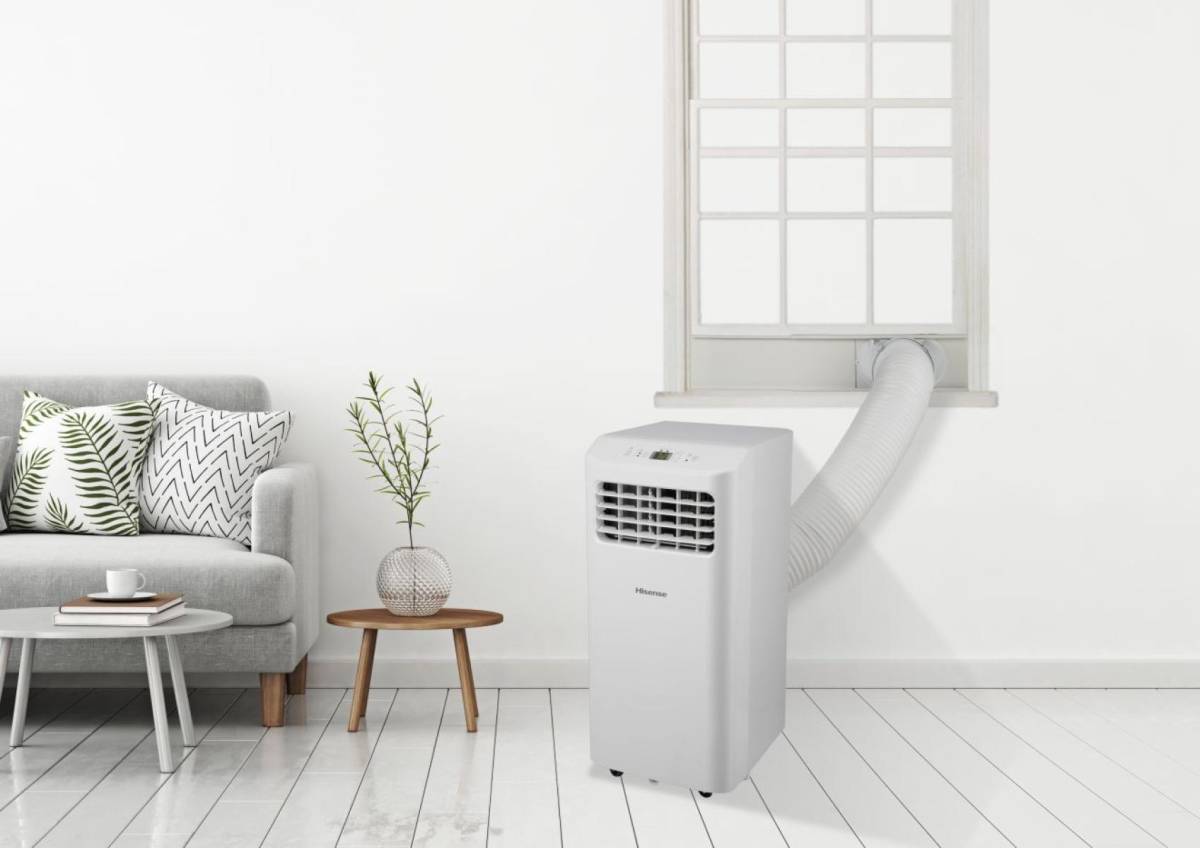 Prijenosna klima Hisense VAPC09 – 9000 BTU (2,5 kW) Radi Bez Ugradnje!