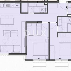 PRIMOŠTEN - Prizemni stan s vrtom od 94m2 blizu mora (S2)