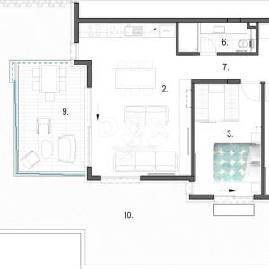 PRIMOŠTEN - Prizemni stan s vrtom od 94m2 blizu mora (S2)