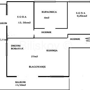 Prodaja, Maksimir, Oboj, prekrasan trosoban stan 72m2 s balkonima