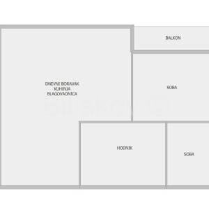 Prodaja, Zagreb, Voltino, dvosoban stan 44m2, spremište