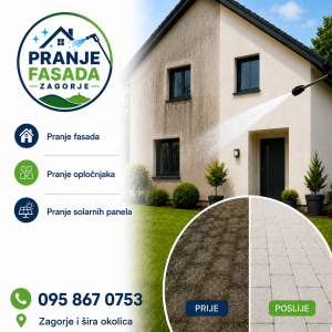 Profesionalno pranje fasada