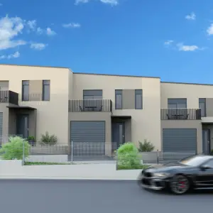 Projekt Perjavica - Stanovi s vrtom / Kuće u nizu