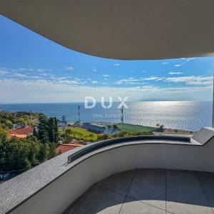 RIJEKA, KANTRIDA – stan od 134m2 u luksuznoj novogradnji samo 250 metara od mora s garažom i panoramskim pogledom na more...