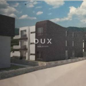 RIJEKA, ZAMET- građevinsko zemljište 3000m2 s pogledom na more s idejnim projektom za stambenu zgradu-stanove 