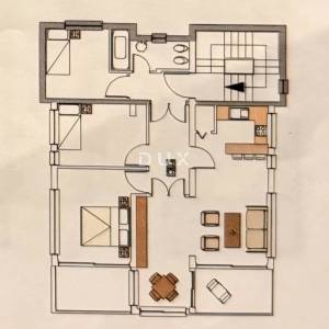 RIJEKA, ZAMET- građevinsko zemljište 3000m2 s pogledom na more s idejnim projektom za stambenu zgradu-stanove 