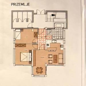 RIJEKA, ZAMET- građevinsko zemljište 3000m2 s pogledom na more s idejnim projektom za stambenu zgradu-stanove 