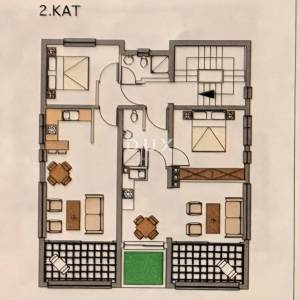 RIJEKA, ZAMET- građevinsko zemljište 3000m2 s pogledom na more s idejnim projektom za stambenu zgradu-stanove 