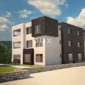 RIJEKA, ZAMET- građevinsko zemljište 3000m2 s pogledom na more s idejnim projektom za stambenu zgradu-stanove 