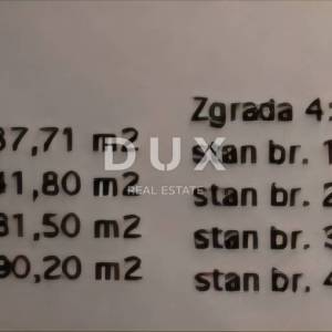 RIJEKA, ZAMET- građevinsko zemljište 3000m2 s pogledom na more s idejnim projektom za stambenu zgradu-stanove 