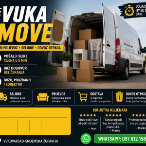 Selidbe stanova i kuća – Vinkovci, Vukovar i okolica