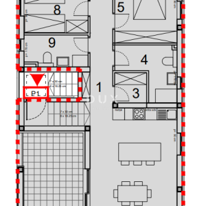 ŠIBENIK, GREBAŠTICA - Četverosoban penthouse 100m od plaže
