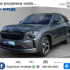 Škoda Kodiaq 2.0 TDI 4x4 DSG Sportline 193 KS, PANO+ACC+KAM+GR SJED+ACC+KEY+LANE
