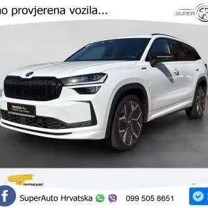 Škoda Kodiaq 2.0 TDI 4x4 DSG Sportline 193 KS, ACC+KEY+KAM+GR SJED+VIRT+LANE