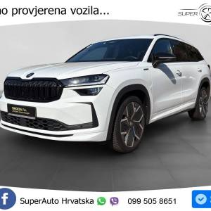 Škoda Kodiaq 2.0 TDI 4x4 DSG Sportline 193 KS, ACC+KEY+KAM+GR SJED+VIRT+LANE