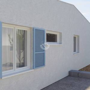 Starigrad, samostojeća vila 128 m2, s bazenom, drugi red do mora