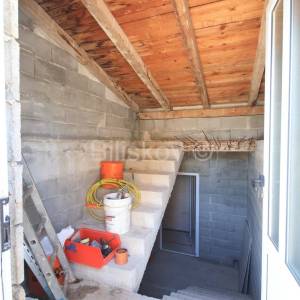 Stobreč, prodaja dvojna kuća, projekt još 2 kata
