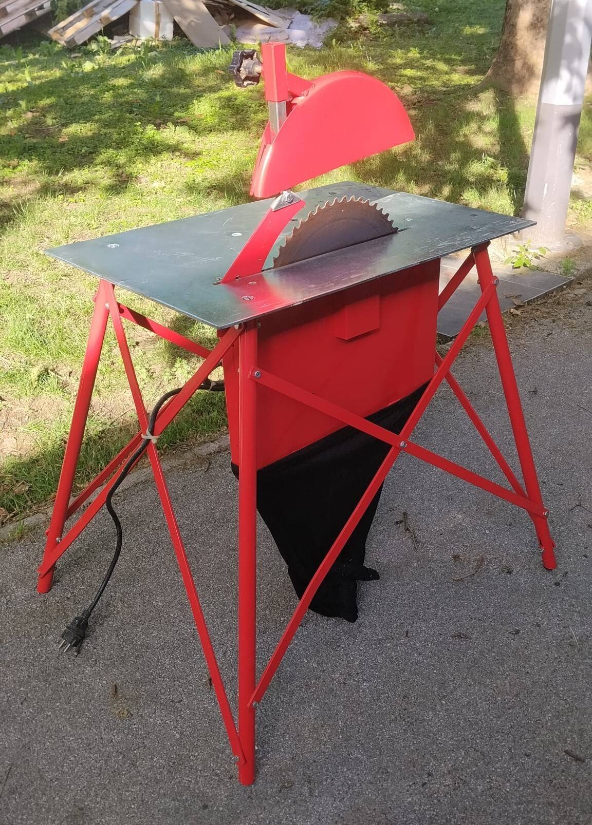 Stolna kružna pila SEVER 2 kW, 220 V, list 350 mm – ODLIČNO STANJE