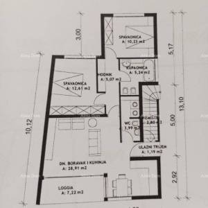 TAR –STAN 75 m² S VRTOM