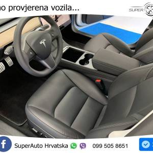 Tesla Model 3 Dual AWD Performance 534 KS, PANO+360+ACC+GR SJED+KEY+VIRT+LANE