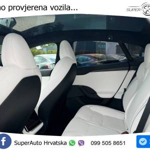 Tesla Model S Plaid 1020 KS, PANO+ACC+KAM+GR SJED+KEY+VIRT+LANE