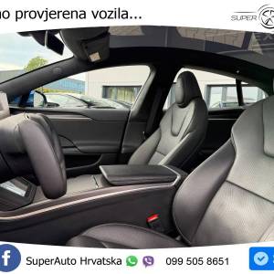 Tesla Model S Plaid 1020 KS, PANO+ZRAČ+KAM+GR SJED+ACC+KEY+VIRT+LANE