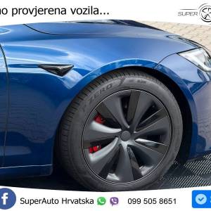 Tesla Model S Plaid 1020 KS, PANO+ZRAČ+KAM+GR SJED+ACC+KEY+VIRT+LANE