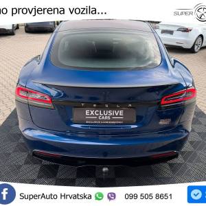 Tesla Model S Plaid 1020 KS, PANO+ZRAČ+KAM+GR SJED+ACC+KEY+VIRT+LANE