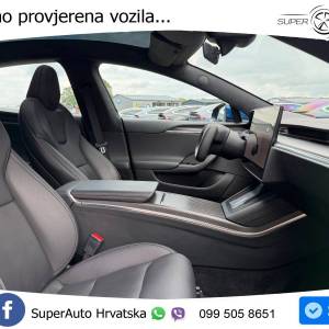 Tesla Model S Plaid 1020 KS, PANO+ZRAČ+KAM+GR SJED+ACC+KEY+VIRT+LANE