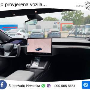 Tesla Model S Plaid 1020 KS, PANO+ZRAČ+KAM+GR SJED+ACC+KEY+VIRT+LANE