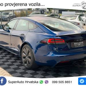 Tesla Model S Plaid 1020 KS, PANO+ZRAČ+KAM+GR SJED+ACC+KEY+VIRT+LANE