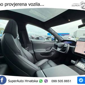 Tesla Model S Plaid 1020 KS, PANO+ZRAČ+KAM+GR SJED+ACC+KEY+VIRT+LANE