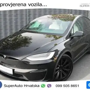 Tesla Model X AWD Plaid 1020 KS, PANO+ZRAČ+360+GR SJED+ACC+KEY+VIRT+LANE