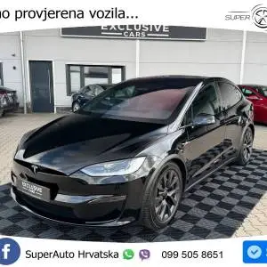 Tesla Model X Palladium 670 KS, PANO+ZRAČ+KAM+GR SJED+ACC+KEY+VIRT+LANE