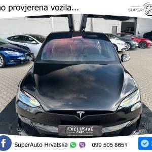 Tesla Model X Palladium 670 KS, PANO+ZRAČ+KAM+GR SJED+ACC+KEY+VIRT+LANE