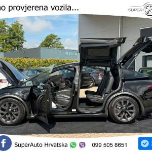 Tesla Model X Palladium 670 KS, PANO+ZRAČ+KAM+GR SJED+ACC+KEY+VIRT+LANE