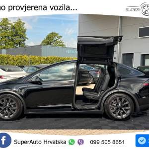 Tesla Model X Palladium 670 KS, PANO+ZRAČ+KAM+GR SJED+ACC+KEY+VIRT+LANE