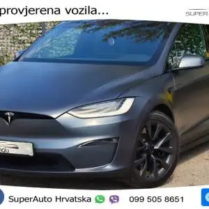Tesla Model X Plaid 1020 KS, PANO+ZRAČ+360+GR SJED+ACC+KEY+VIRT+LANE